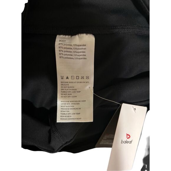Baleaf Bundle of 2 Pair Black Women’s Activewear Bike Shorts Size L NEW - Picture 9 of 11